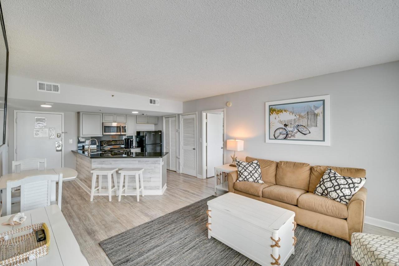 Oceanfront Myrtle Beach Condo With Balcony And Views! Экстерьер фото