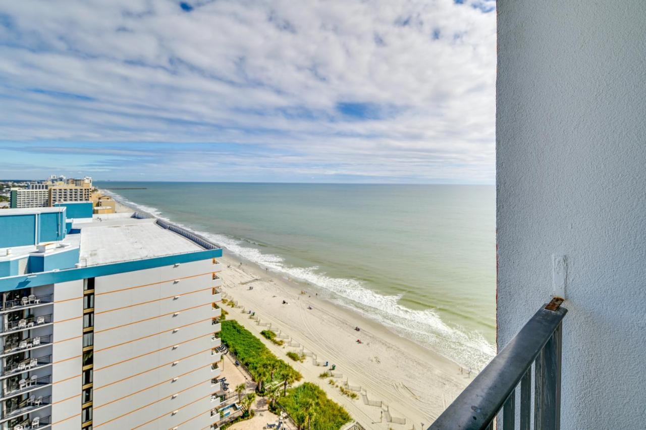 Oceanfront Myrtle Beach Condo With Balcony And Views! Экстерьер фото